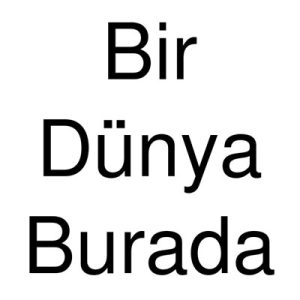 Satılık Marka Bir Dünya Burada (35,42)
